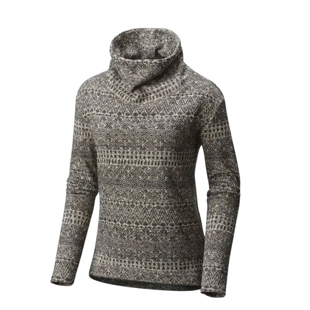 Columbia Gray Patterned Sweatshirt - image 1